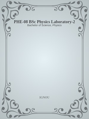 PHE-08 BSc Physics Laboratory-2